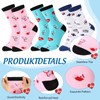 SATINIOR Nurse Gifts Socks Funny Ladies Crew Socks 36-43, as