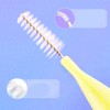 40pcs Dental Interdental Brushes for Braces 0.4mm Ultra Fine Soft