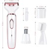 Depiladora Electrica Mujer,Rasuradora Mujer, Portátil Sin Dolor 4 En 1