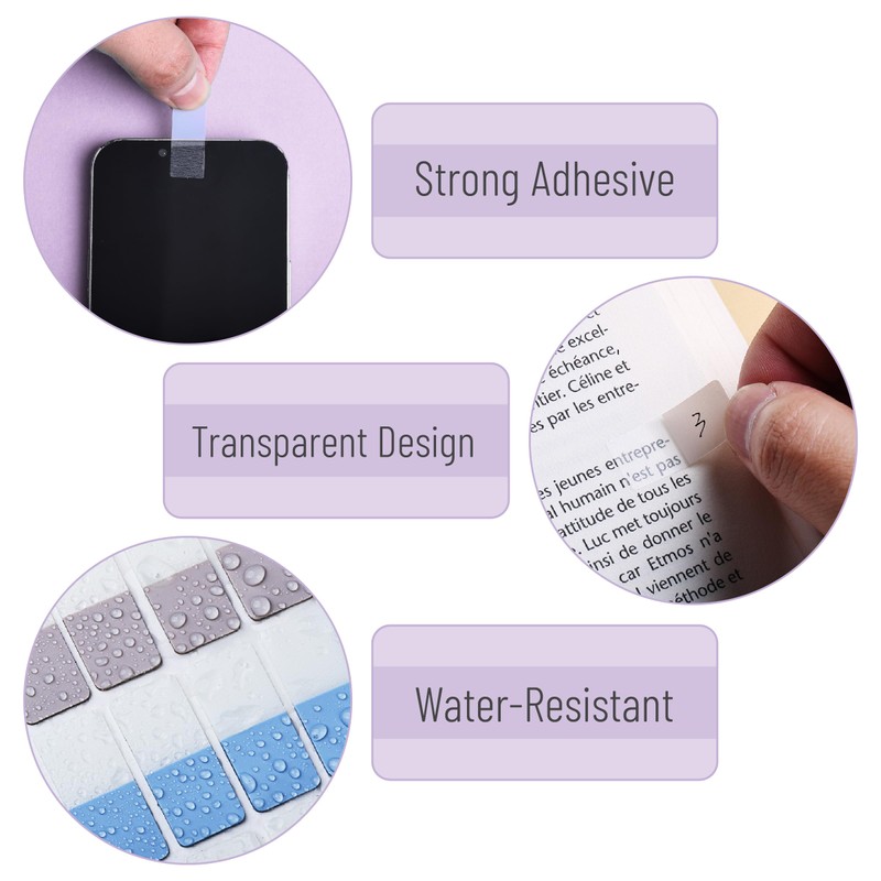 Mr. Pen- Sticky Index Tabs, 480 Pcs, Pastel Sticky Tabs