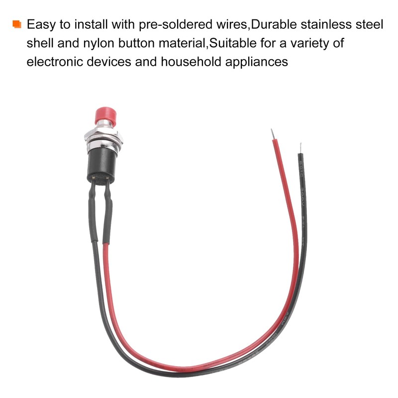 sourcing map Set of 6 1A 250V AC 7mm Mini