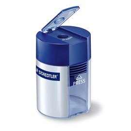 Staedtler 511 001 Spitzdose rund, 10 Stück in Kartonschachtel