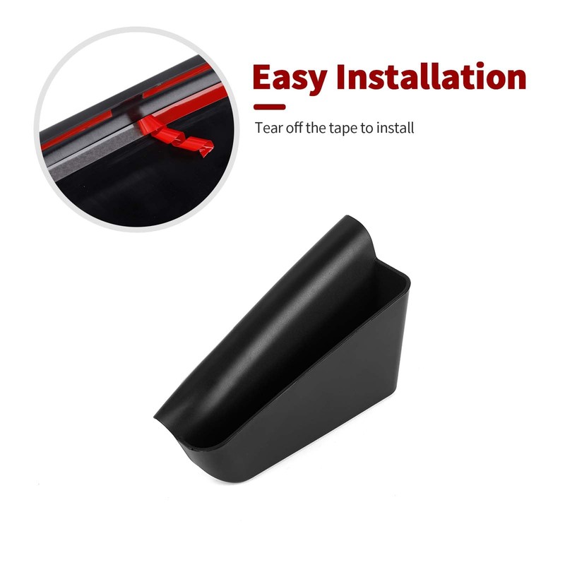 SQQP Gear Shifte Console Side Storage Box Compatible with 2016-2024