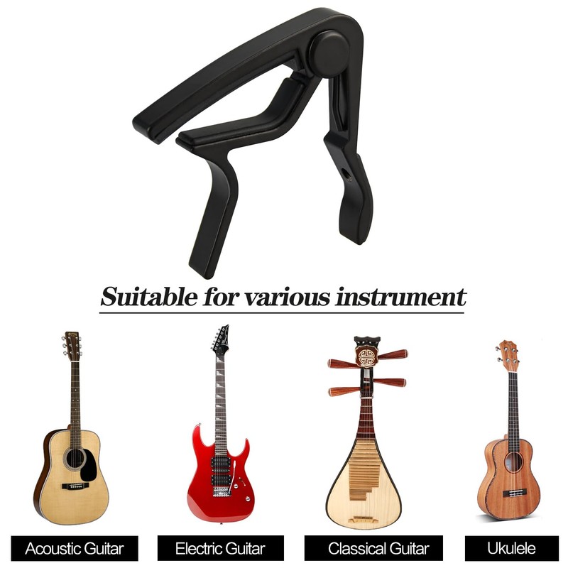 Guitar Capo Guitar Tuner Set, Guitar Accessories, Including Guitar Capo