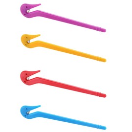 Herramienta para Cortadores Banda Cabello Elástica - Herramienta para Quitar Banda Cabello Elástica, Coletas Cortadores de Banda Elástica para el Pelo, para Cortar Lazos de Pelo, sin Dolor (4 Piezas)