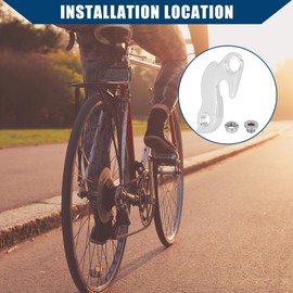 Hihaha Tail Hook Rear Derailleur Hanger for Bicycle Bike / 1 Pcs