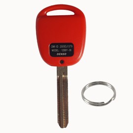 RI-KEY SECURITY - New Red Remote Key Replacement Case Shell for Toyota FJ Cruiser 2008-2014 Toy43