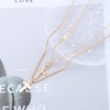 Xduargs Boho Layered Cross Choker Necklace Vintage Cross Pendant Necklace