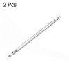 HARFINGTON 2pcs Magnetic Double Ended Screwdriver Bit 4mm PH2/SL6 6"/150mm