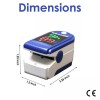 LK87 USA LK Fingertip Pulse Oximeter Monitor SpO2 LED w/