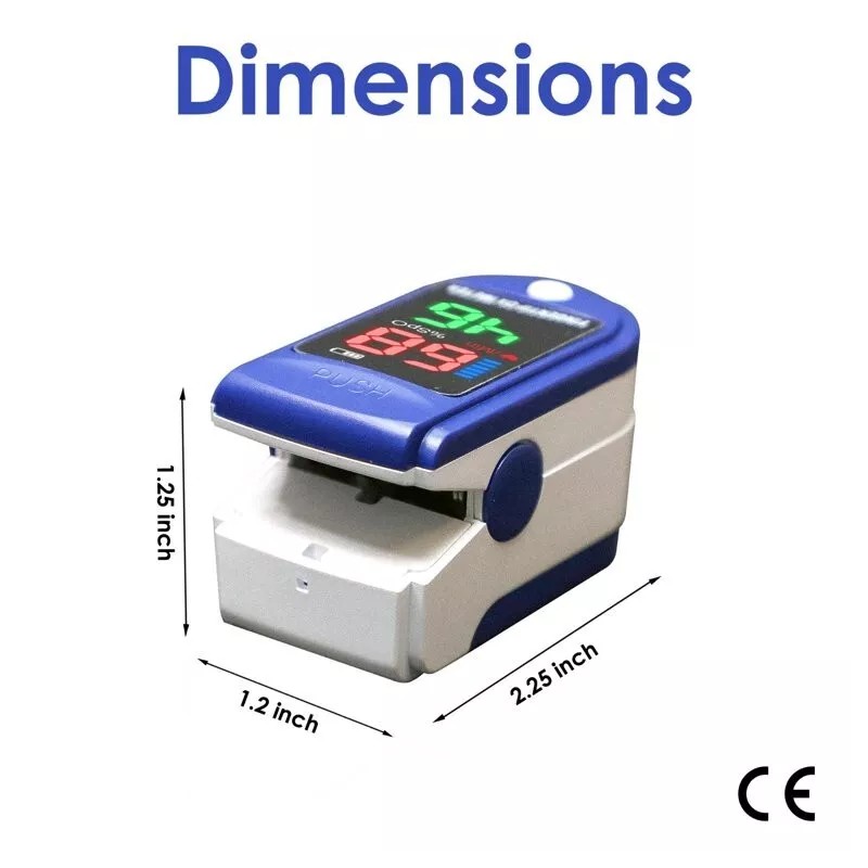 LK87 USA LK Fingertip Pulse Oximeter Monitor SpO2 LED w/