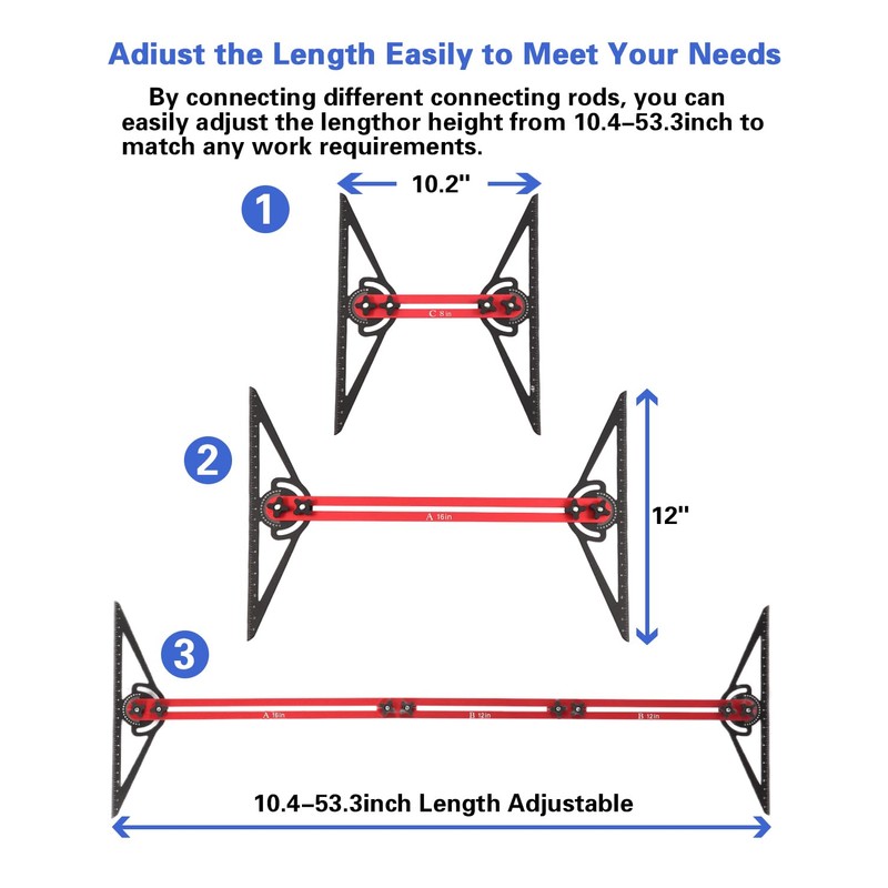 Stair Tread Template Tool – Aluminum Stair Tread Jig &