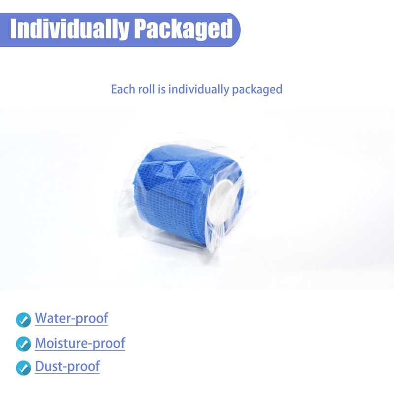 Gondiane 9 Pack 2" x 5 Yards Self Adhesive Bandage