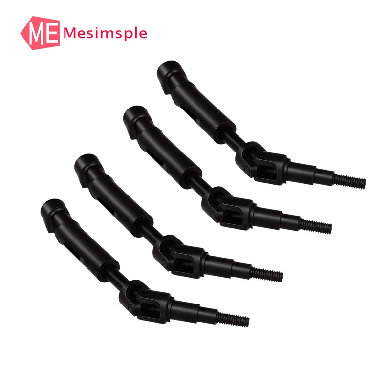 Mesimsple 4Pcs Steel CVD Front Rear H14BM Drive Shaft 14410B