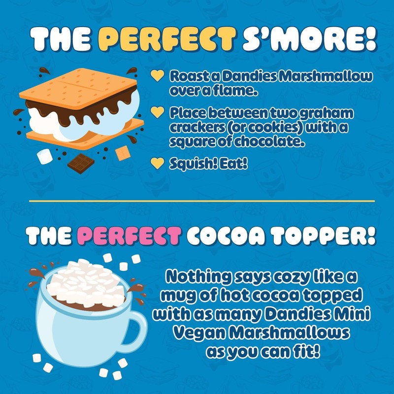 MARSHMALLOWS, VEGAN, Pack 2