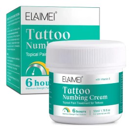 Pomada Antes Tatuaje Anestesico Natural Microblading Tattoo