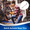 1Pc Turbo Trainer Easy to Install Quick Release Skewer Bike