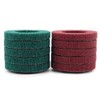 NUODUN 10Pcs 180/320 Grit Nylon Fiber Flap Disc Metal Polishing