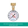 Lepmerk 2- 1/2'' Pressure Gauge Water Pressure Test Gauge 3/4''