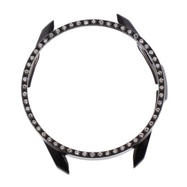 OHPHCALL Watch Case Sparkling Protective Bumper Cover for Watch Anti-Scratch Shell Easy Installation Stylish Accessory for Women and Girls