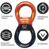 S.E.PEAK 35kN Swing Swivel, CE Certified Safe Swivel Hook, 360°Rotational