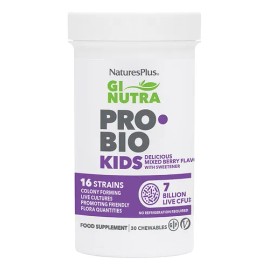 Probióticos Naturales Masticables Para Niños Sabor Bayas Mix Sabor
