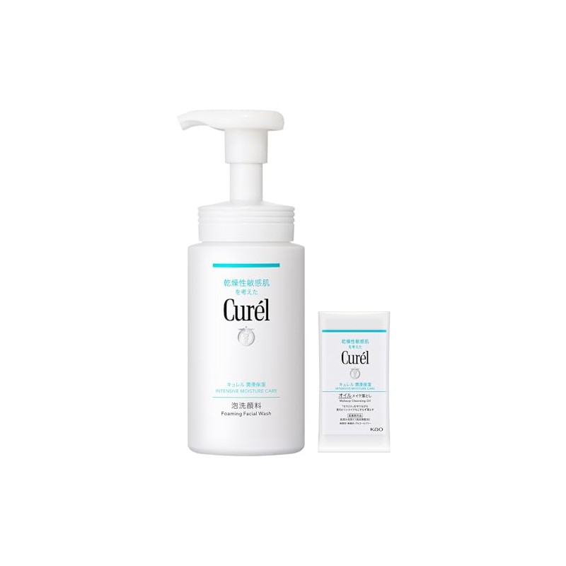 Curél Foaming Wash 150 ml + Bonus Set Item