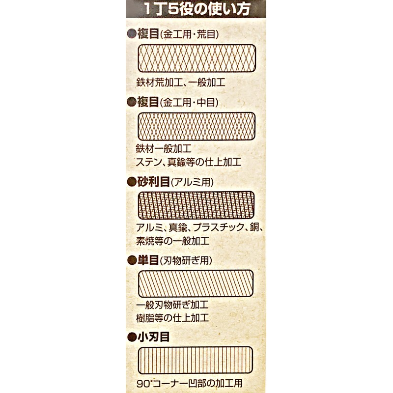 Yamaguchi 281288 All-in-One File Flat 8.7 inches (220 mm)