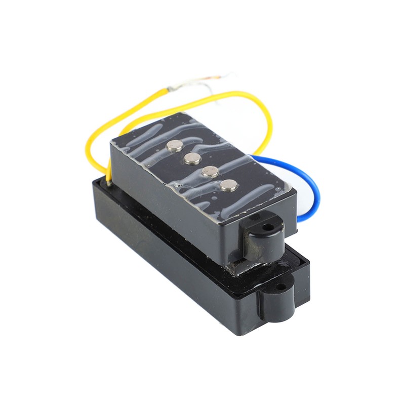 Guitar Pickup 5 String Open Portable Metal Electric Bass Double