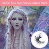 False Eyelashes Fairy Cat Eye Lashes Mink Faux Fluffy Fox