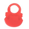 Baby Bib Washable Waterproof Superbib Reusable Infant Cartoon Feeding TowelRed