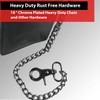 CLASSIC Motorcycle Chain Wallet for Men – Premium Cowhide Leather,