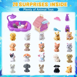 Kids Bath Bombs with Surprise Inside, 20 PackGift Set, Natural Organic Bubble Bath Kids Foam Bath