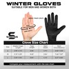 SAWANS Winter Warm Gloves for Men Women, Outdoor Windproof Touchscreen