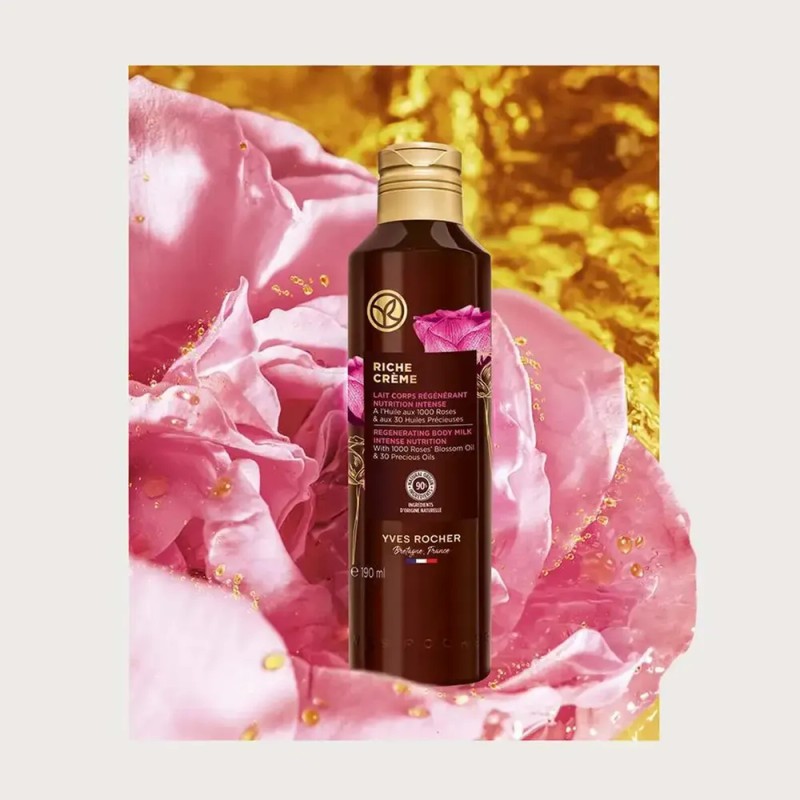 Yves Rocher Riche Crème Leche Corporal Regenerante 190 Ml
