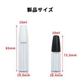 MOMI Needle Bottle Dropper Bottle Liquid Bottle with Needle Dropper Bottle Replacement Container for Liquid Storage DIY 15ml*5pcs+10ml*5pcs Glue Bottle Making Model Craft Handmade DIY Ink Art Precision Bottle
