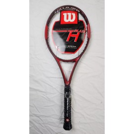 Wilson VINTAGE NOS Wilson Hammer H Blaze Tennis Racket T7537, 4 3/8" MID 95 Sq In. Red