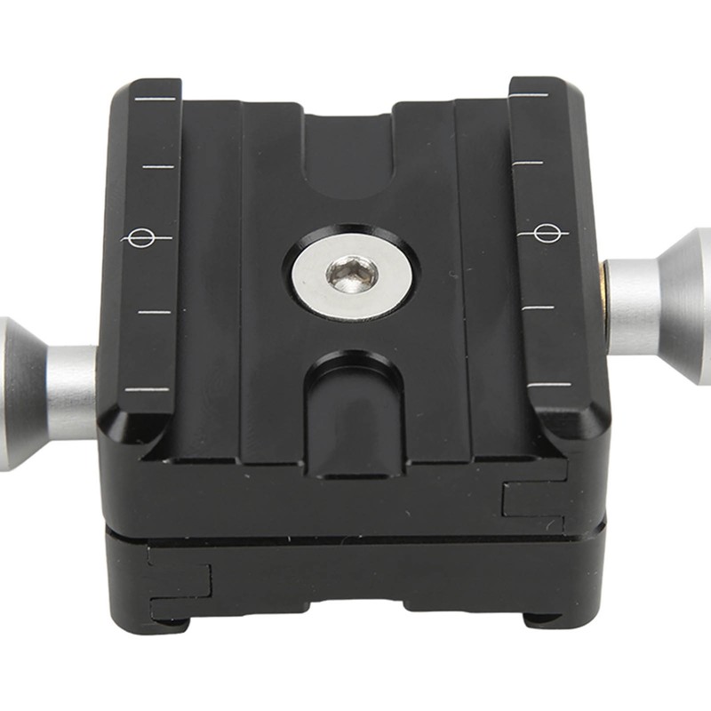 Quick Release Plate Mount Adapter Clamp Tripod Head Clamp Two