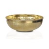 LandSlide Brass Decorative Bowl, 1 Piece (Gold - 4.5 X