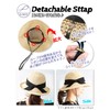 DreamHats Women's Straw Hat, Straw Hat, Summer, Spring Hat, Sunburn,