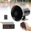Lrocaoai 12V Police Siren Speaker 3 Tone Sound Volume Adjustment