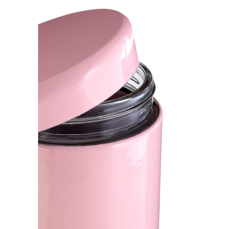 Premier Housewares Homeitem, Glass, steel, Pink, 12x12x24