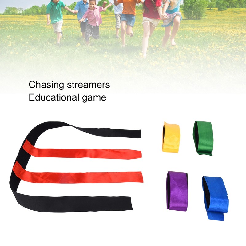 Kid Chasing Belt Game Children Interactive Chase Ribbon Streamer for
