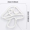 Chi-buy LED Neon Mushroom Cute Neon Sign, USB Powered Neon