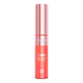 Rubor Líquido Para Mejillas Lumi Blush Con Acabado Glowy Luminoso L'oréal Paris, Tono Pink Glow, 11ml