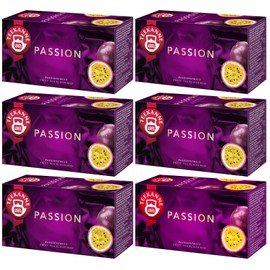 TEEKANNE Passion Fruit Tea Set of 6 (20 x 2.25 g)