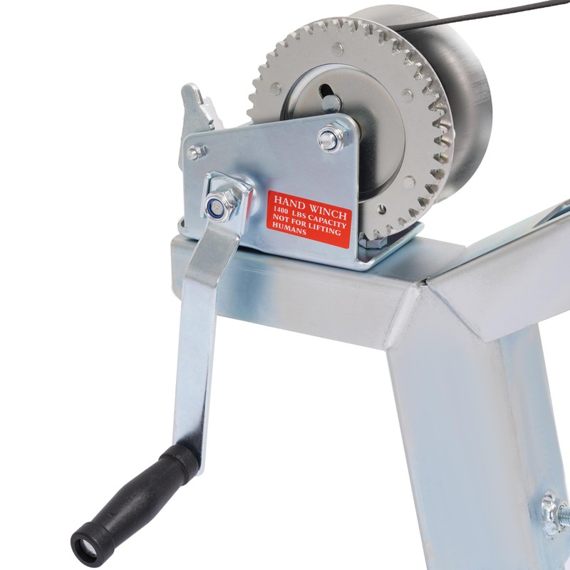 WUTIST Short Nose Adjustable Winch Stand W/Pulling Ratchet Winch Compatible