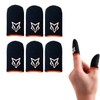 Finger Sleeves Breathable Touchscreen for Mobile Games V1 (6pcs) Profesional