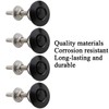 Pack of 4 Universal Aluminum Vehicle Hood Pins - License