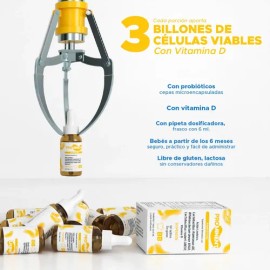 Probióticos Para Bebe En Gotas Con Vitamina D Prominent Bb Sin Sabor